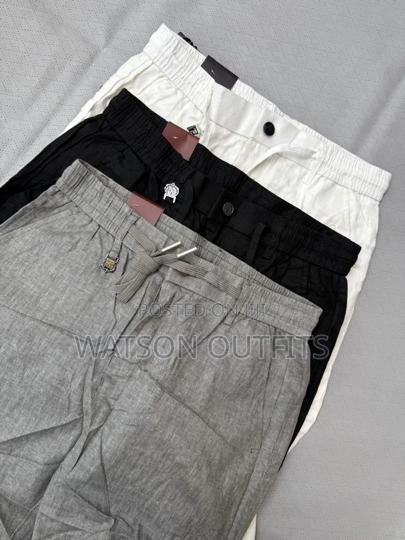 Linen Materials Dress Pants or Suruali Za Linen Pure and Original