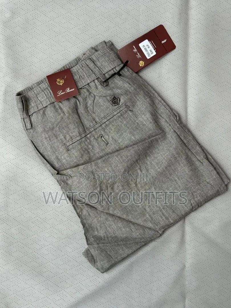 Linen Materials Dress Pants or Suruali Za Linen Pure and Original