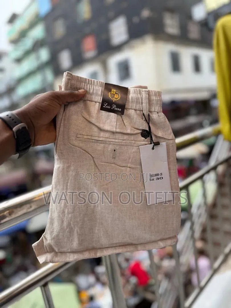 Linen Materials Dress Pants or Suruali Za Linen Pure and Original