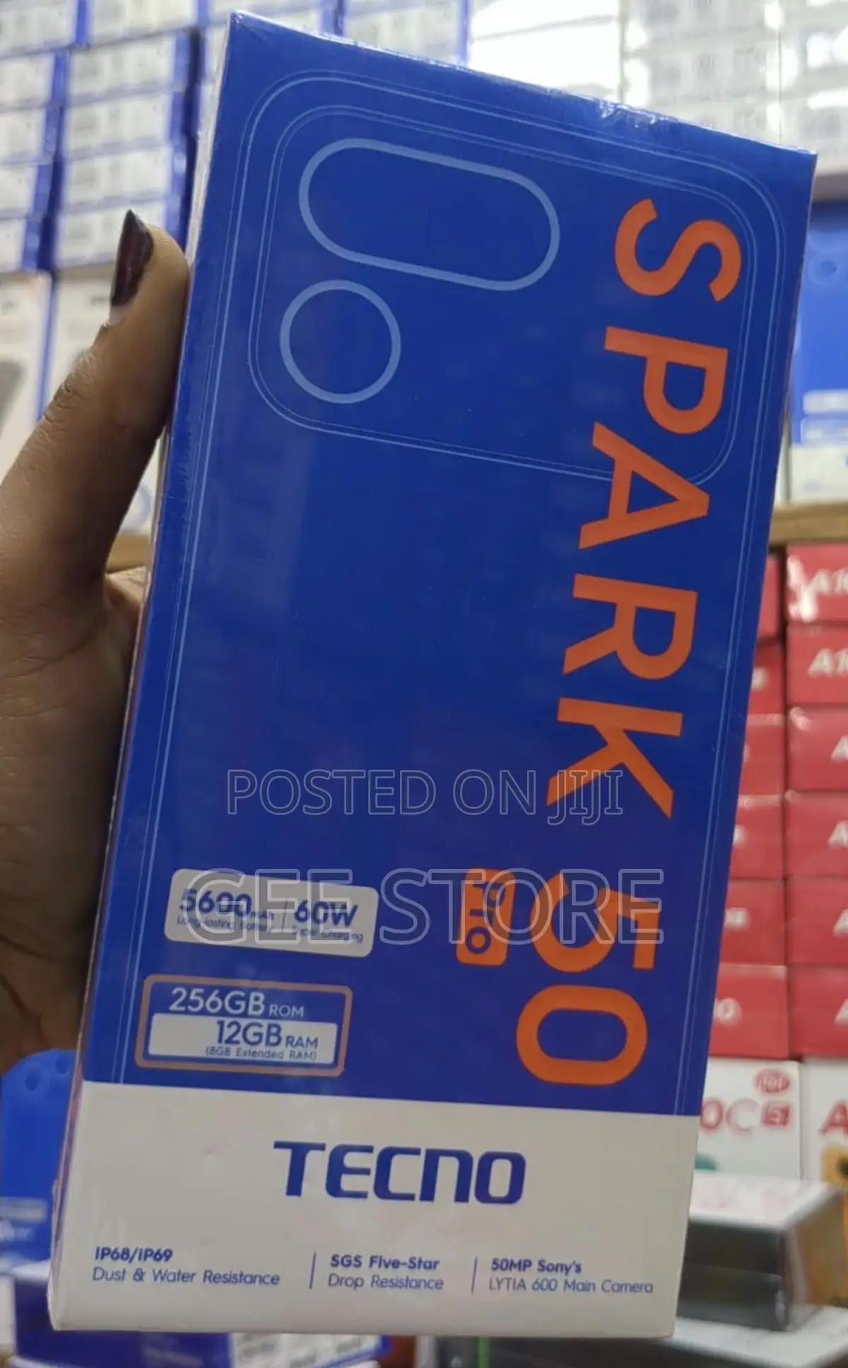 New Tecno Spark 50 Pro 256 GB Black