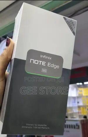 New Infinix Note Edge 256 GB Black