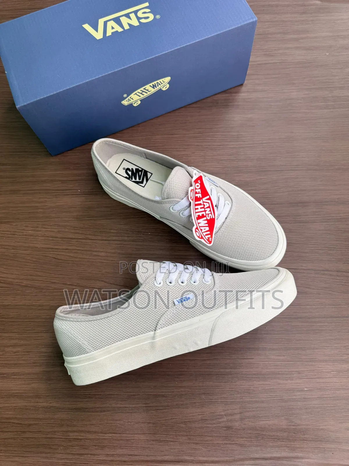 Vans Sneakers or Shoes Materials Fully and Completely Leathered