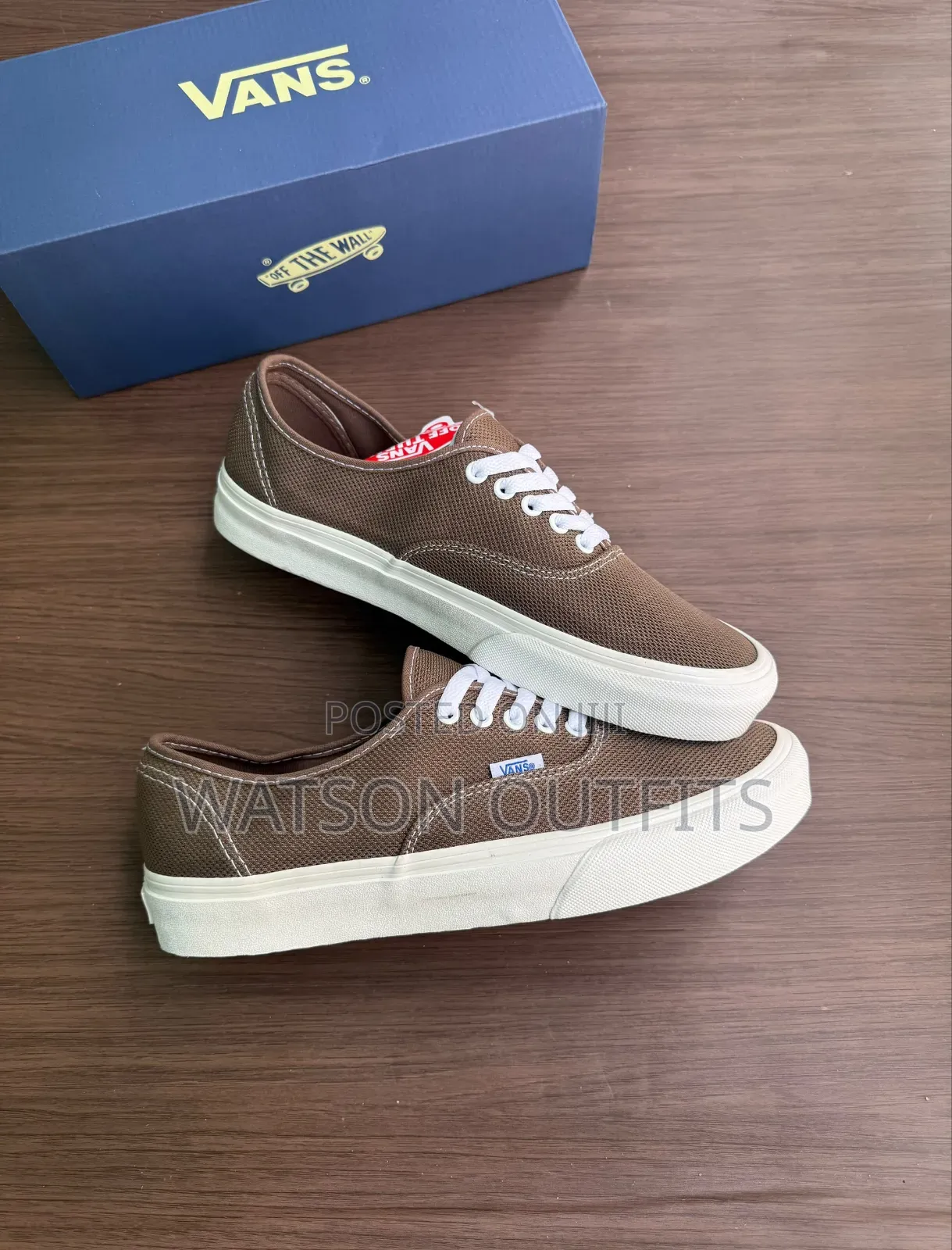 Vans Sneakers or Shoes Materials Fully and Completely Leathered