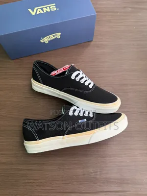 Vans Sneakers or Shoes Materials Fully and Completely Leathered