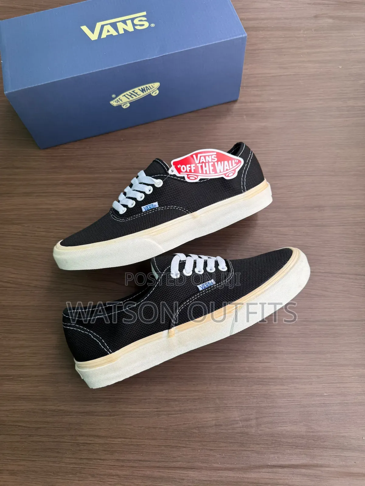 Vans Sneakers or Shoes Materials Fully and Completely Leathered