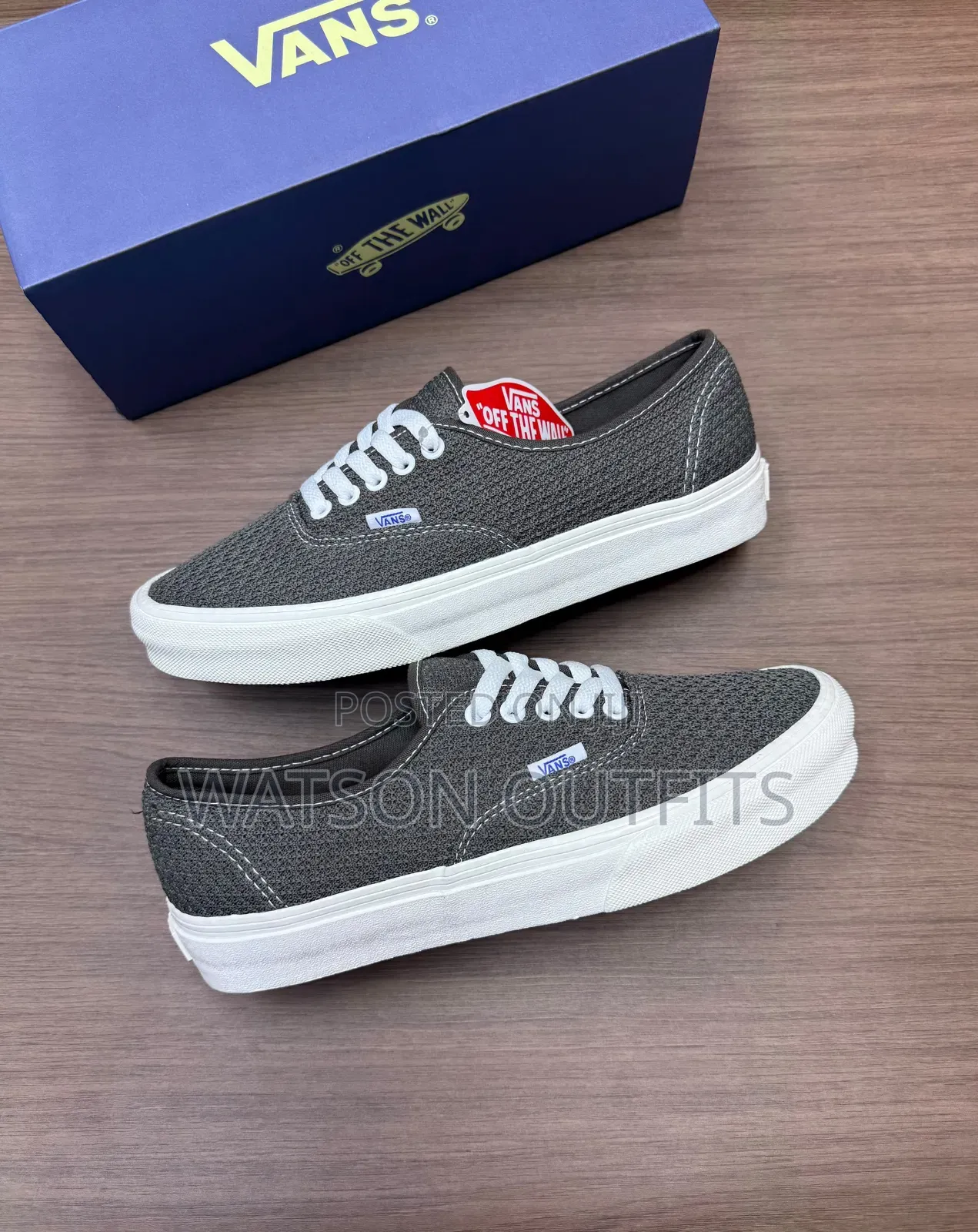 Vans Sneakers or Shoes Materials Fully and Completely Leathered