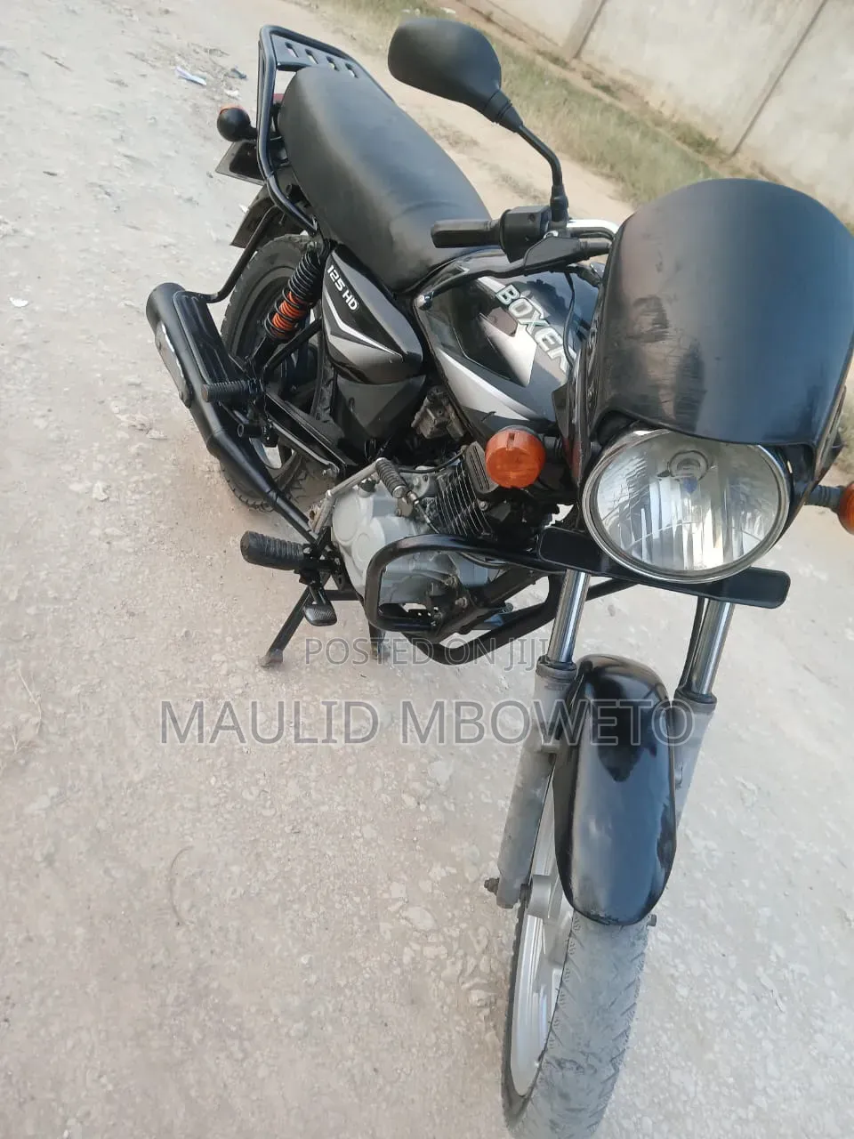 Bajaj Boxer 125 2025 Black