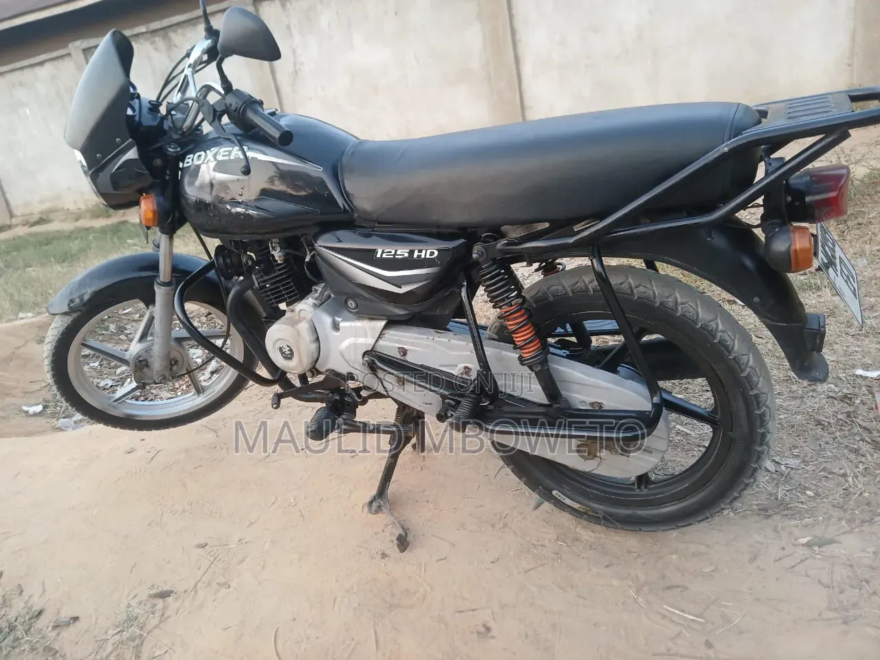 Bajaj Boxer 125 2025 Black