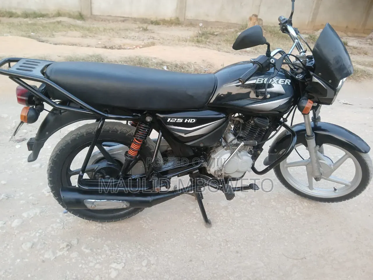 Bajaj Boxer 125 2025 Black
