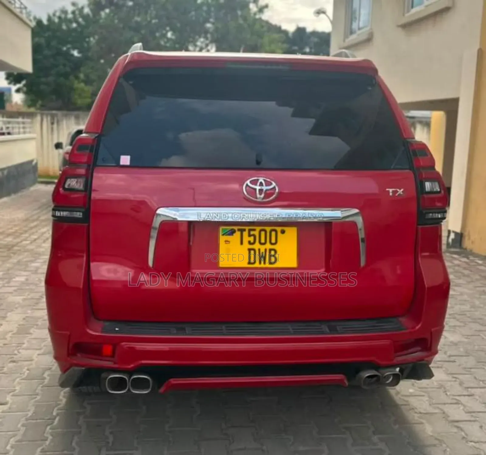 Toyota Land Cruiser Prado 2.7 VVT-i 2014 Red
