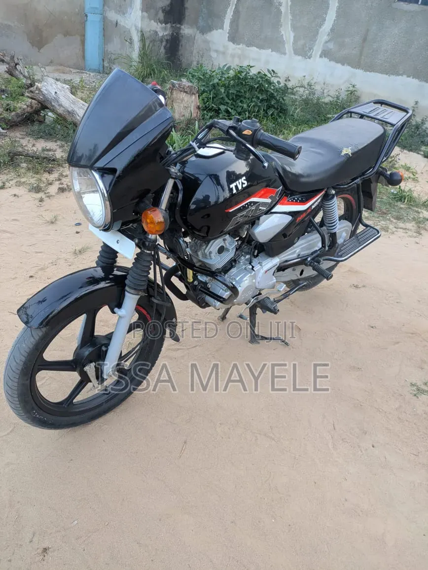 TVS HLX 125 2025 Black