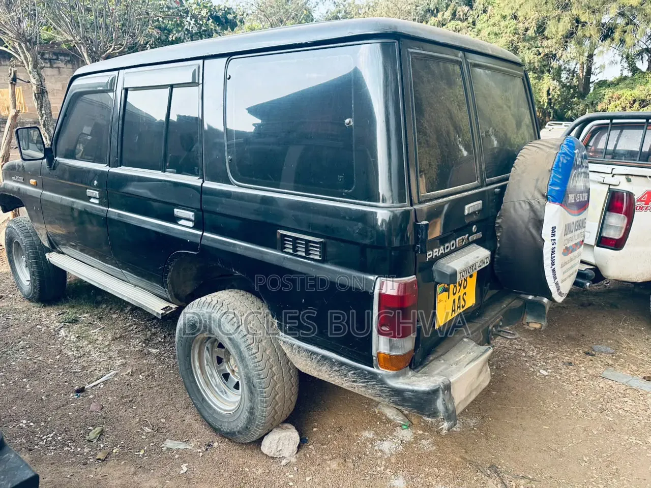 Toyota Land Cruiser Prado 1999 Gray