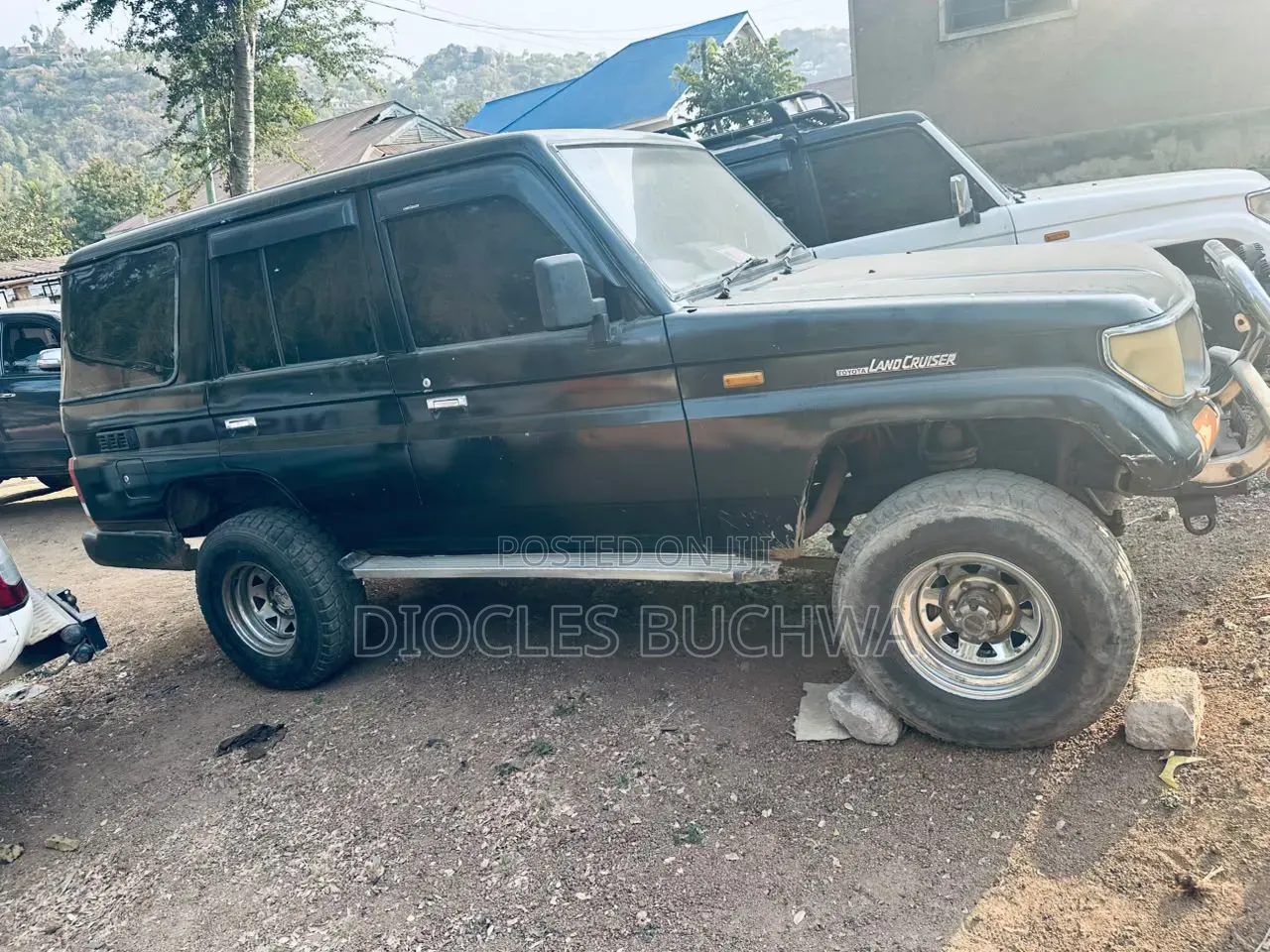Toyota Land Cruiser Prado 1999 Gray