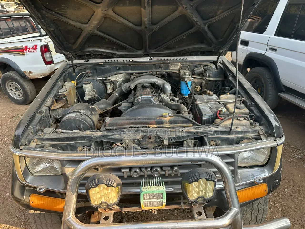 Toyota Land Cruiser Prado 1999 Gray