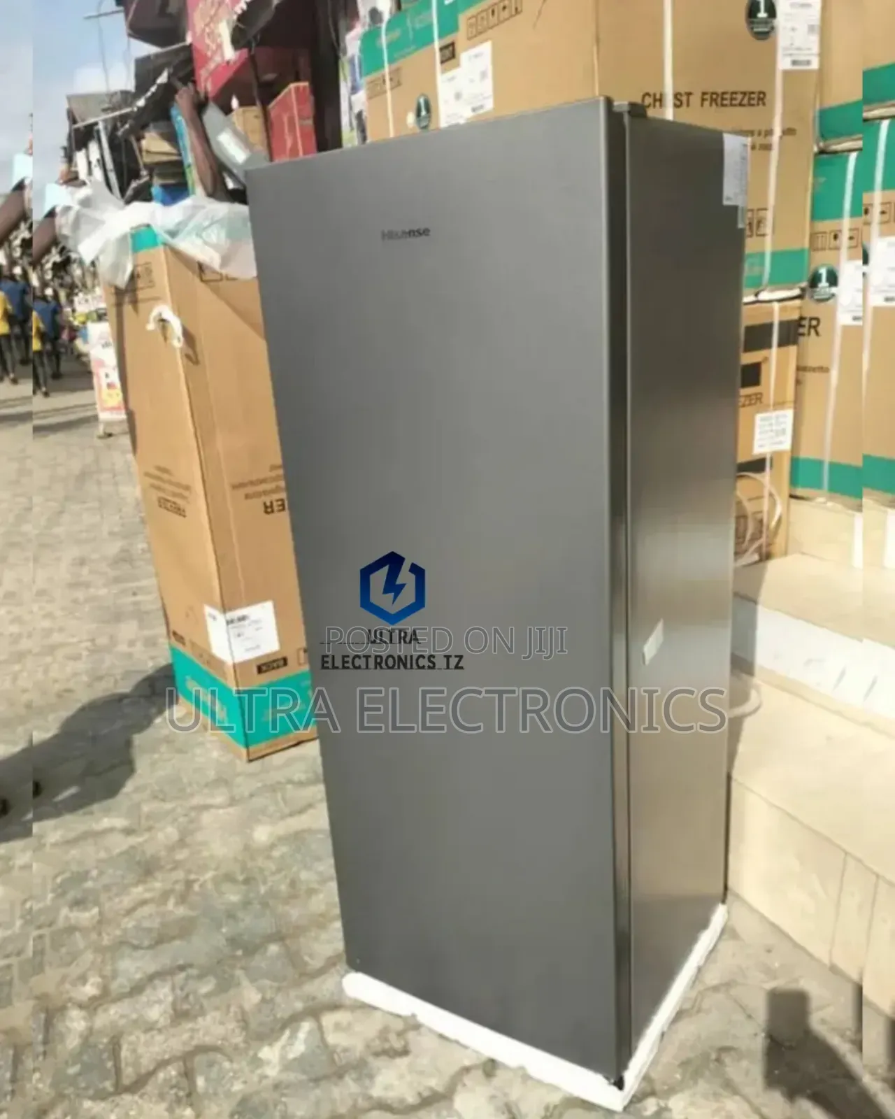HISENSE Upright Freezer RS18DR Freezer Ya Kusimama With 190 Litres
