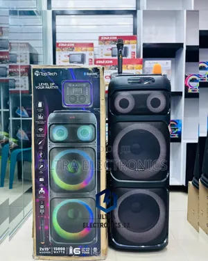 TOP TECH Heavy Duty Wireless BLUETOOTH Speaker With 1500 Watts