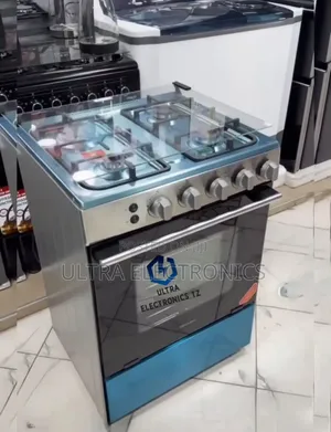 HISENSE Gas Cooker 60x60 With 4 Burners and Gas Oven