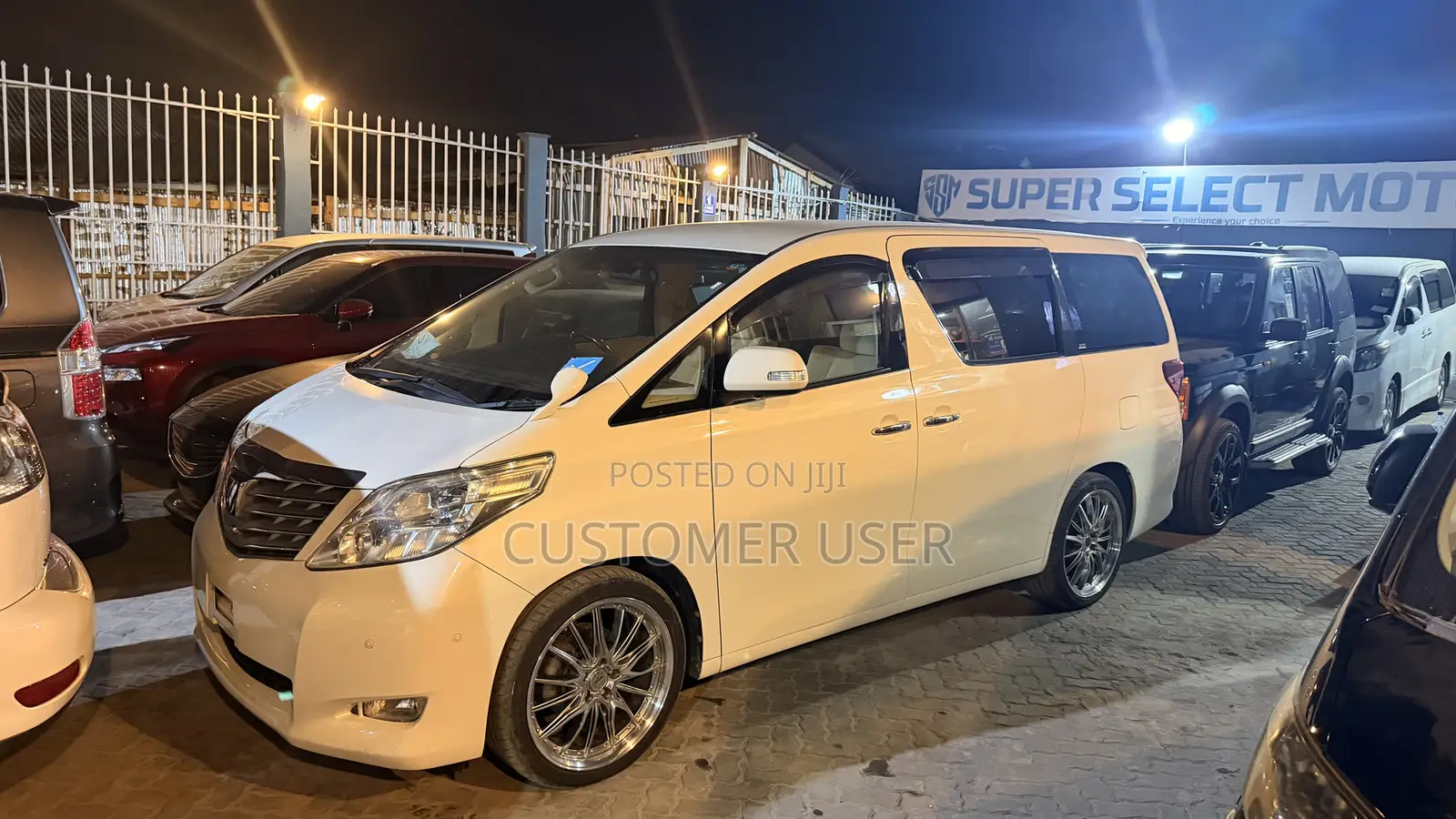 Toyota Alphard 2008 White