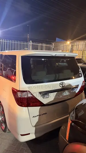 Toyota Alphard 2008 White