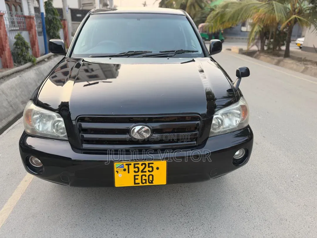 Toyota Kluger 2006 Black