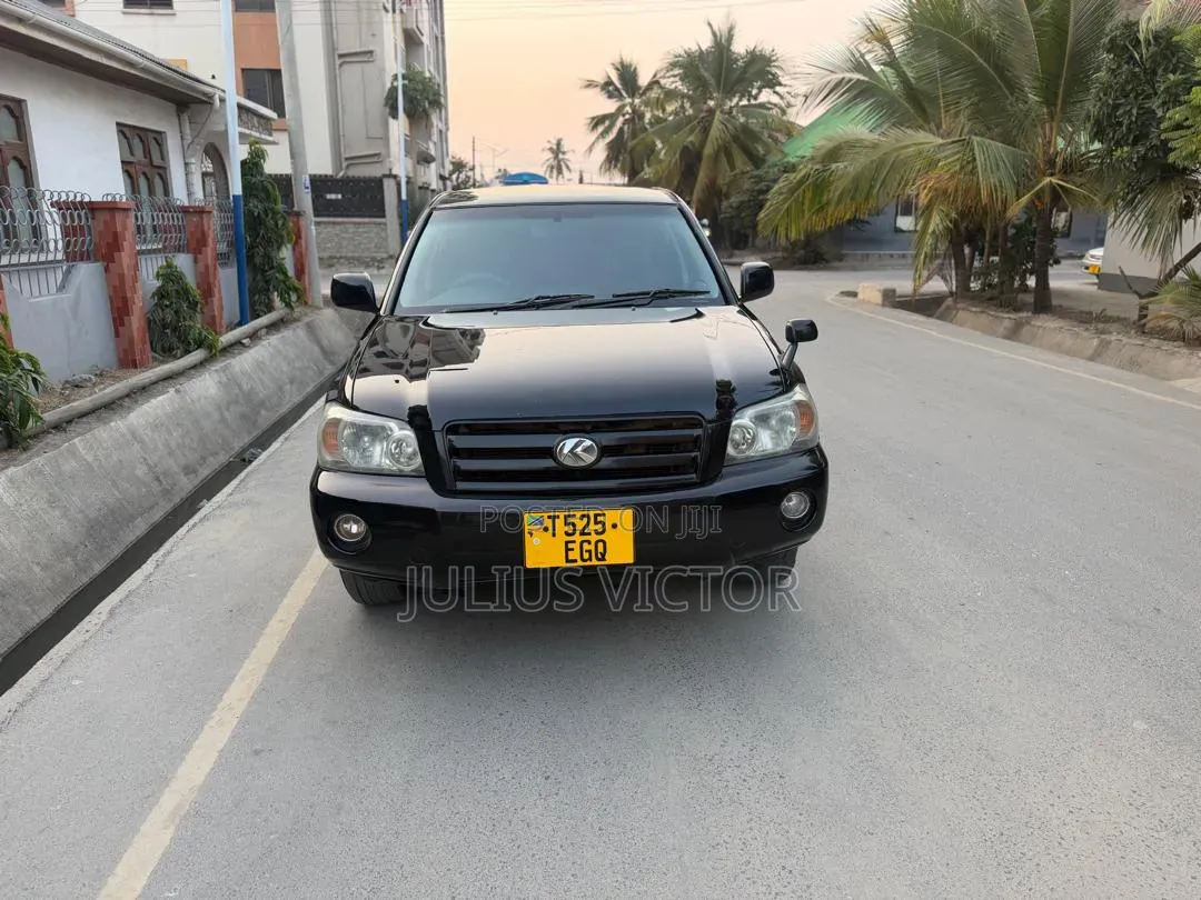 Toyota Kluger 2006 Black