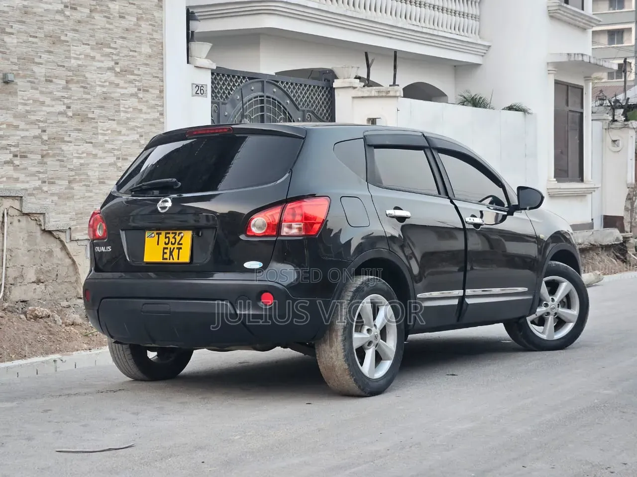 Nissan Dualis 2008 Black