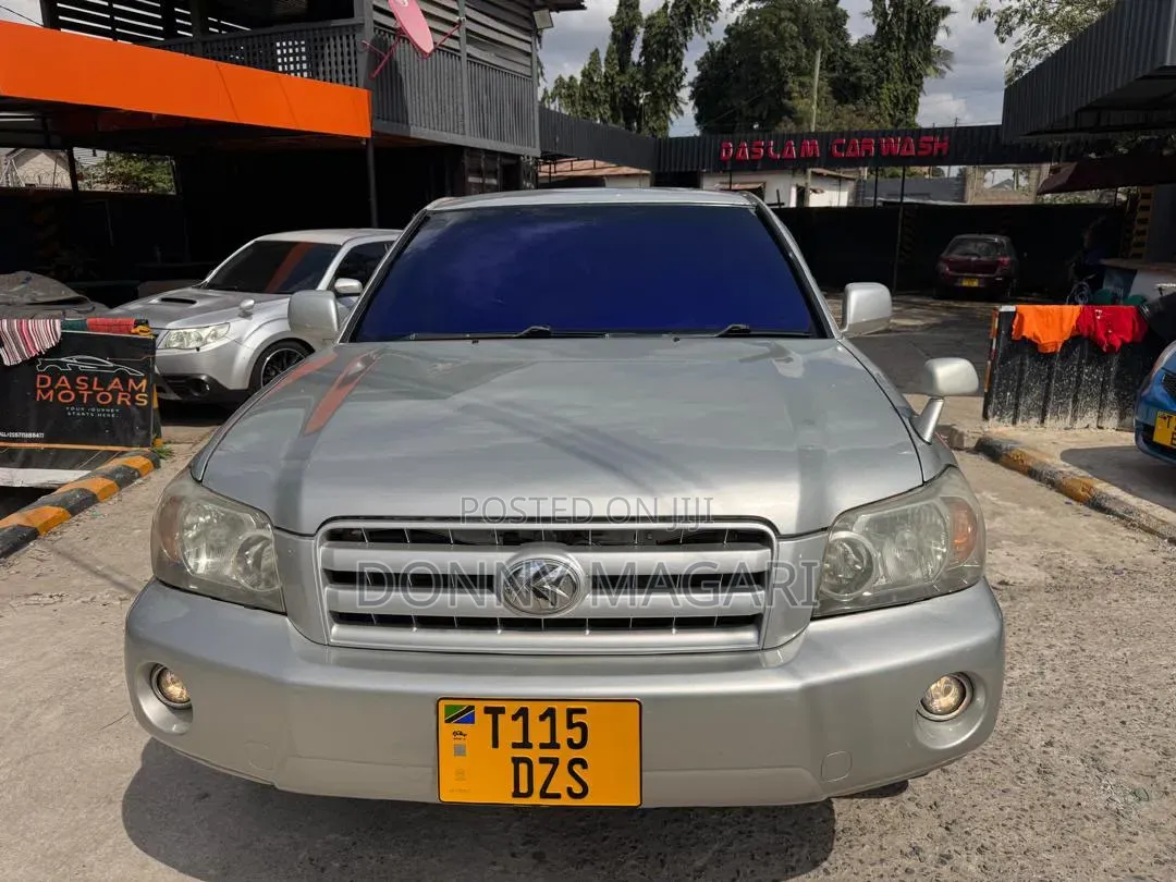 Toyota Kluger 2006 Silver