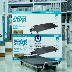 Winning Star Electric Grill Pan With 1360 Watts