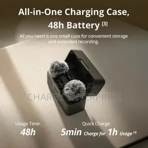DJI Lavalier Mic for All Devices Kwa Device Zote Phone, Camera PC