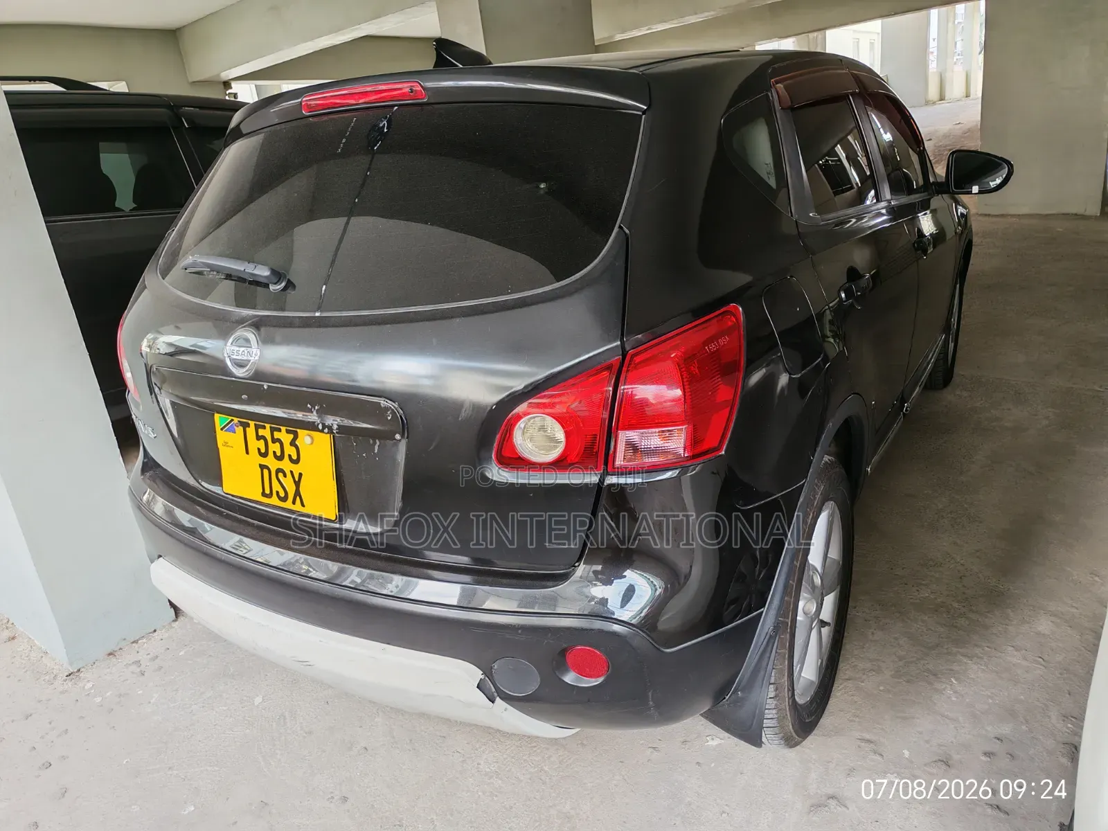 Nissan Dualis 2007 Black
