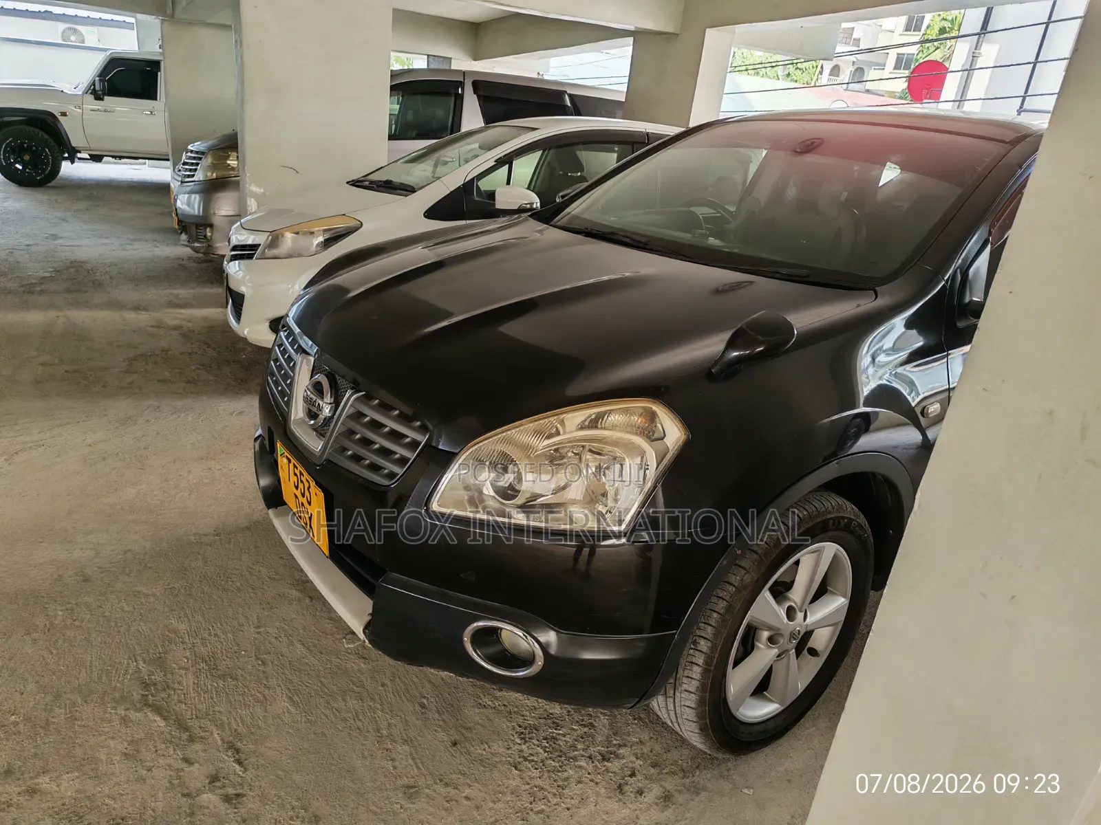 Nissan Dualis 2007 Black