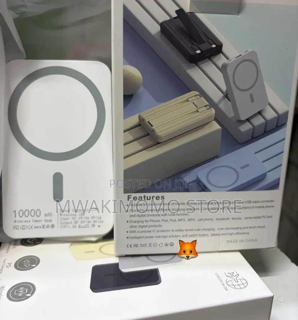 Wireless Magnetic Power Bank 10000mah