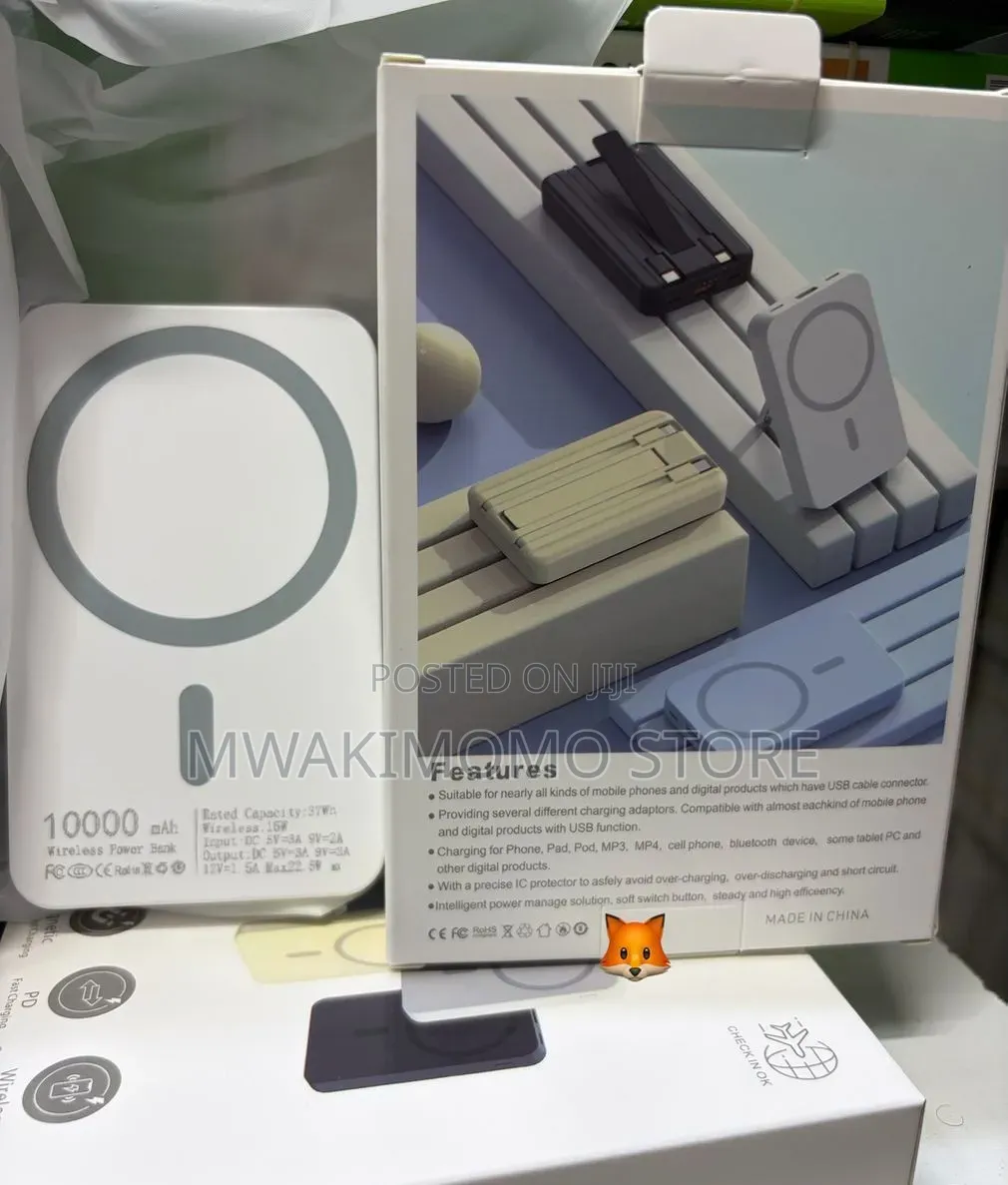 Wireless Magnetic Power Bank 10000mah