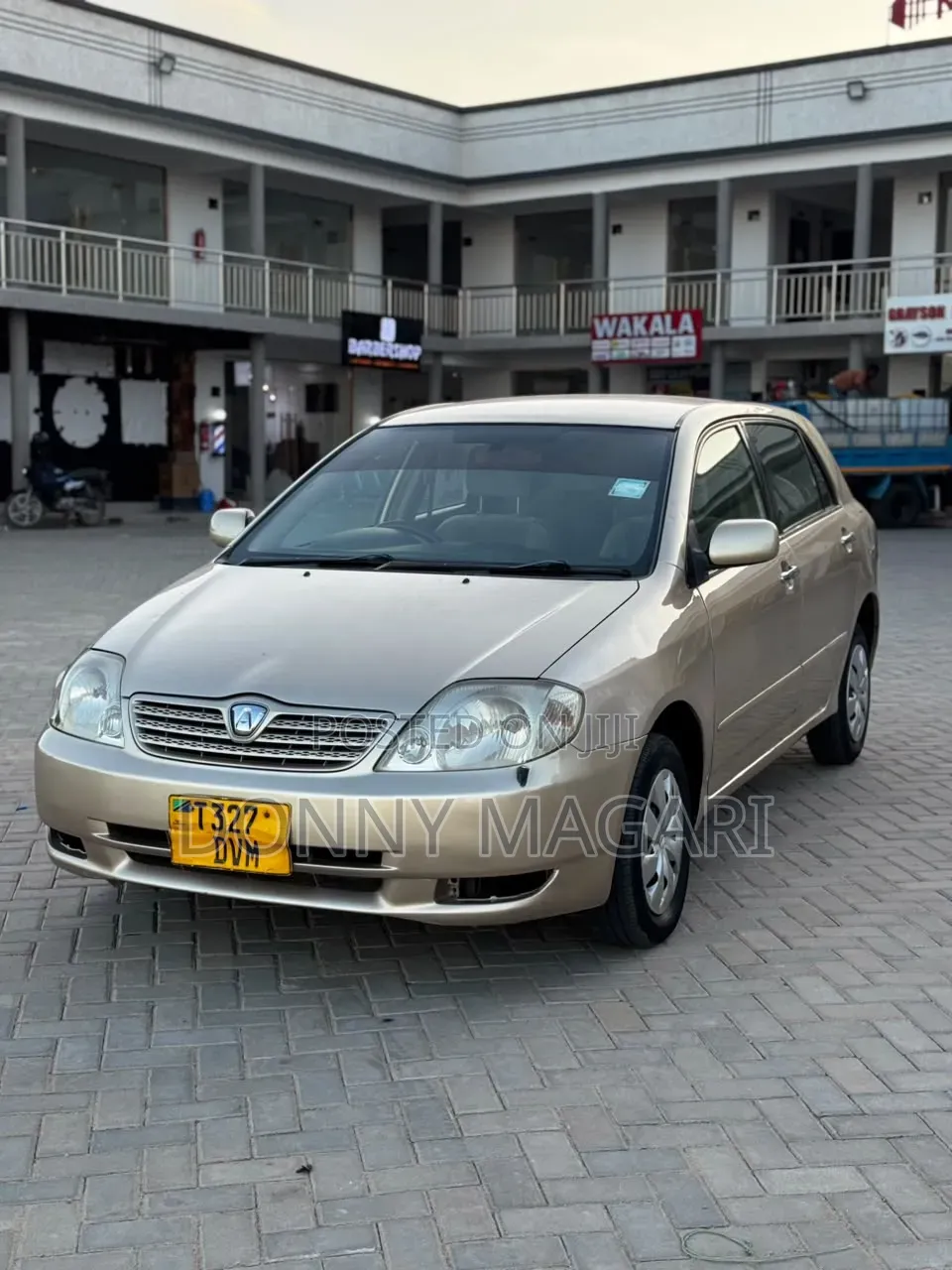 Toyota Allex 2005 Gold