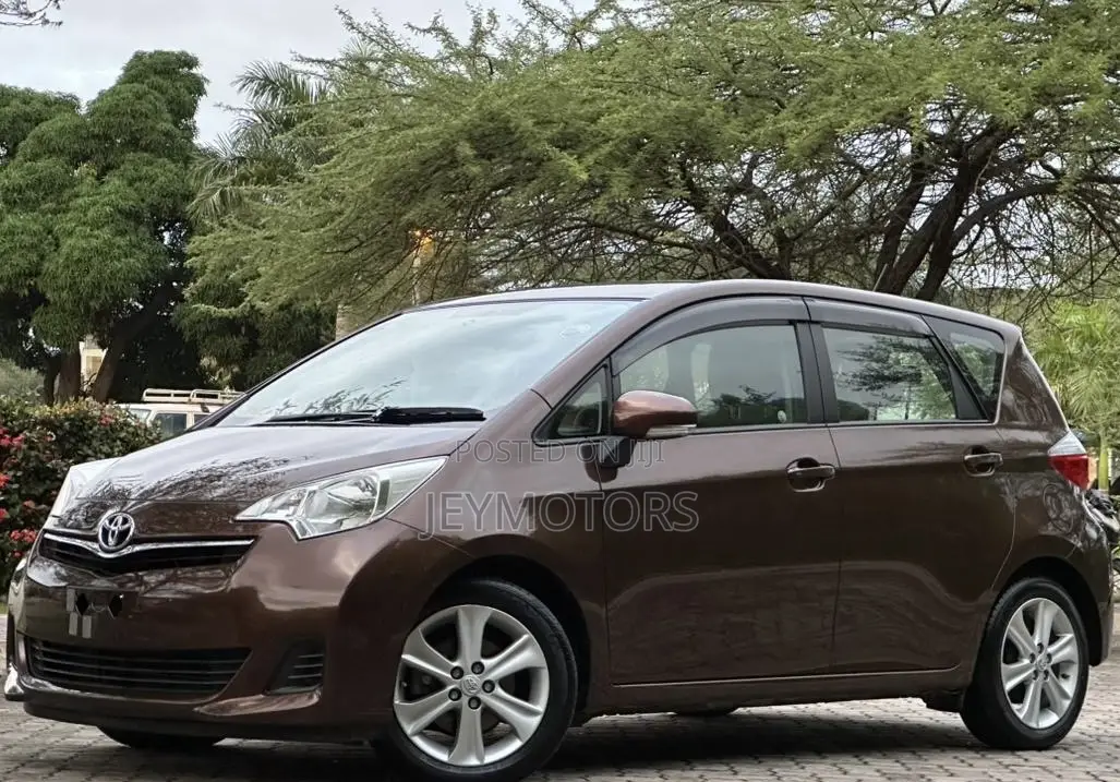 Toyota Ractis 2011 Brown
