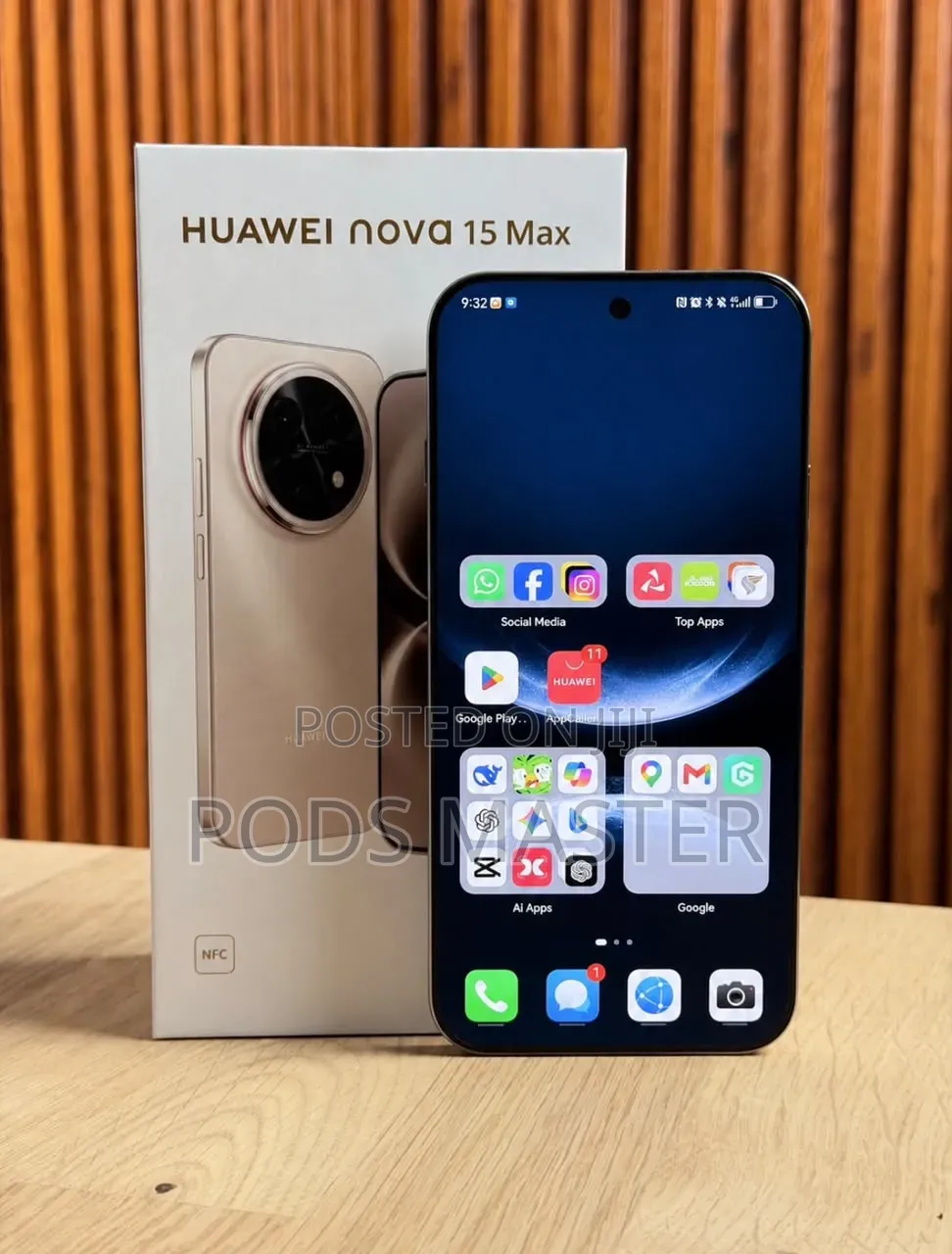 New Huawei Nova 64 GB Black
