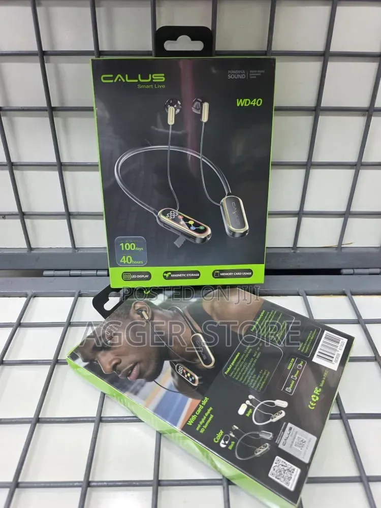 Calus WD40 Sports Neckband Wireless Bluetooth Headset