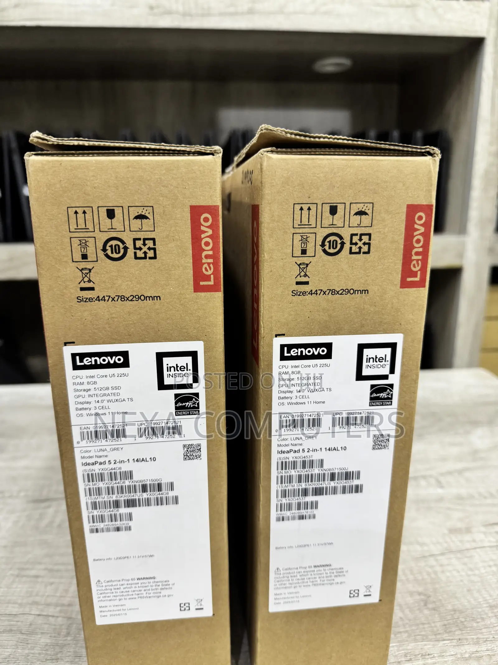 New Lenovo IdeaPad 5 Slim 13th Gen i7 8GB Intel Core Ultra 5 SSD 512GB