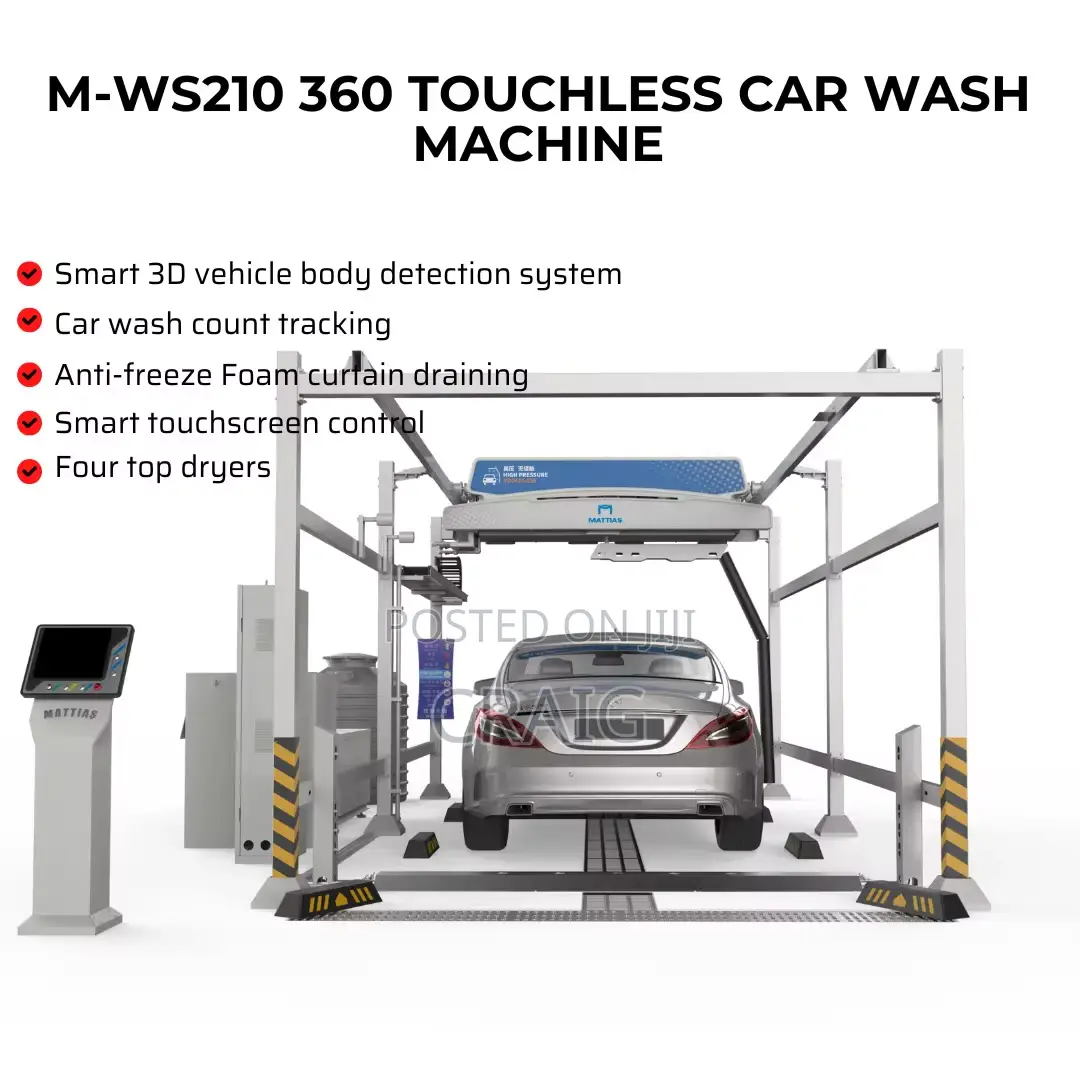 360 Touchless Car Washing Machine