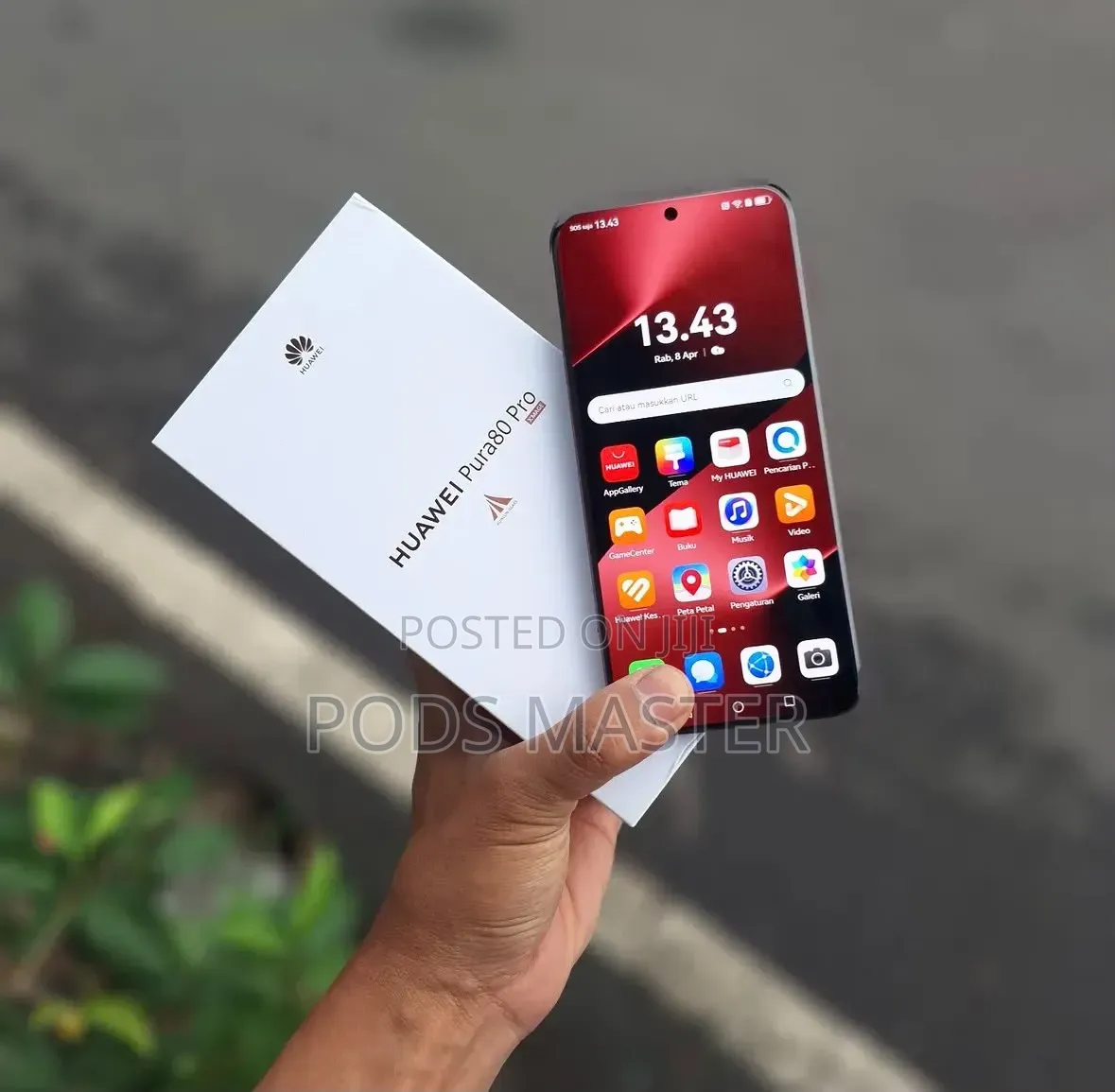 New Huawei Pura 80 Pro 512 GB Black