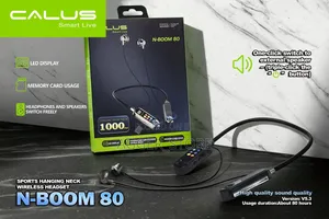 Calus N-Boom 80 2-in-1 Sports Wireless Neckband Headset