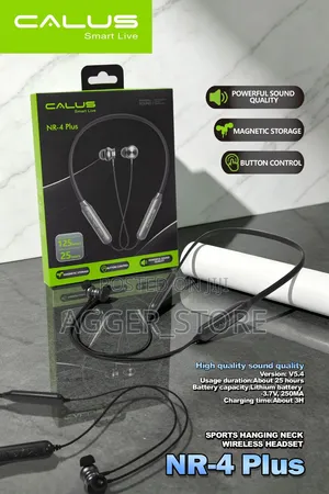 Calus Smart Live NR-4 Plus Sports Hanging-Neck Wireless Headset