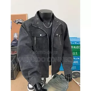 Gray Classic Jacket.