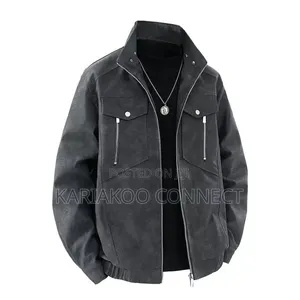 Gray Classic Jacket.