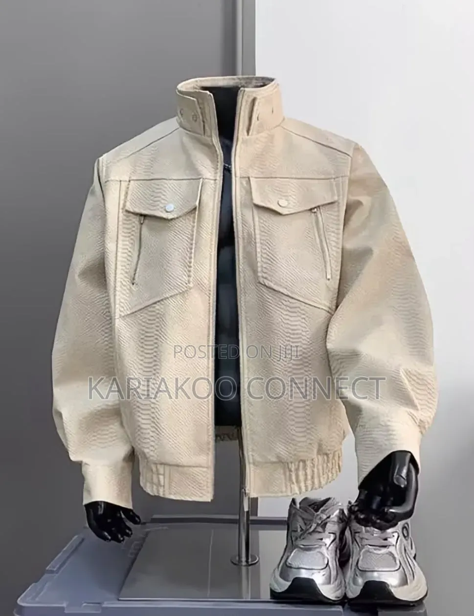 Cream Heavy Coat
