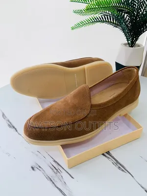 Loro Piana and Baudoin Lange London BRANDS Men's Leather Loafer Shoes