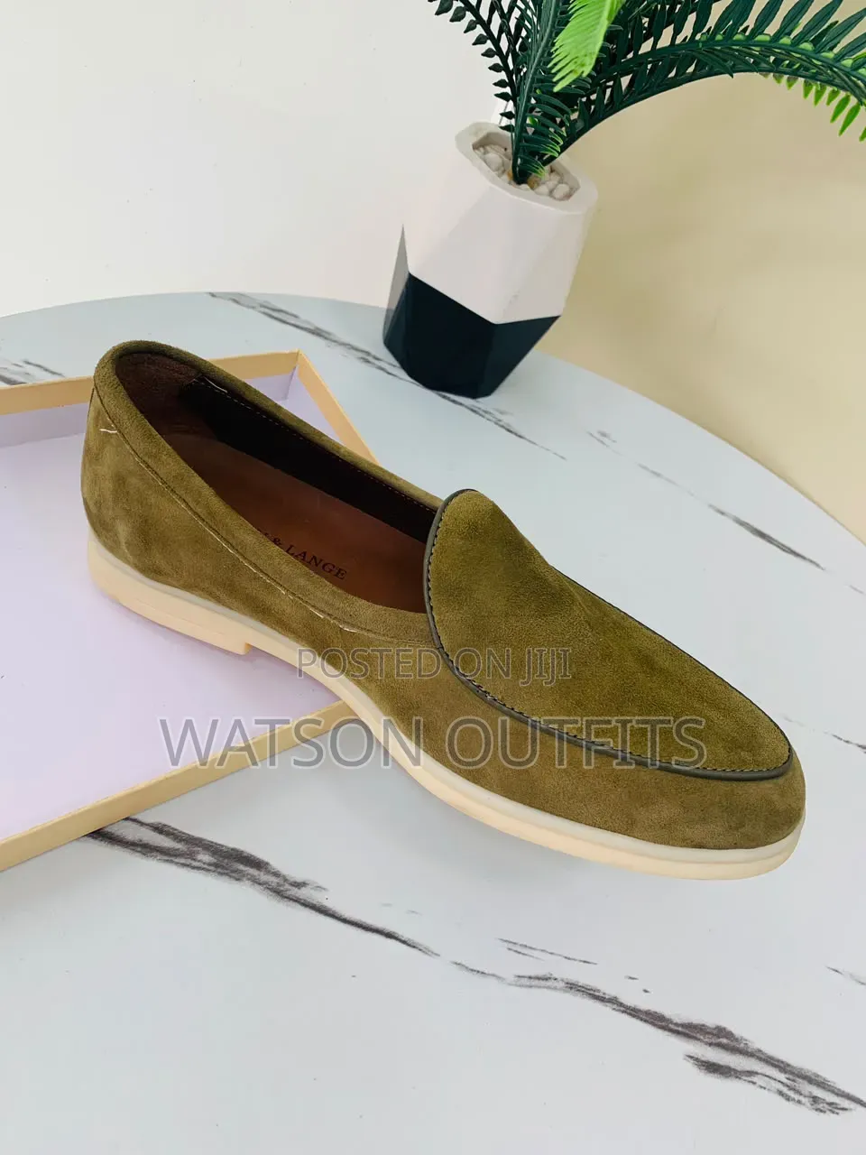 Loro Piana and Baudoin Lange London BRANDS Men's Leather Loafer Shoes