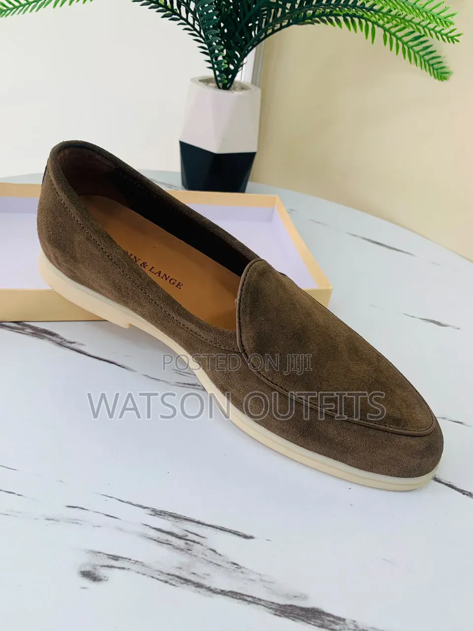 Loro Piana and Baudoin Lange London BRANDS Men's Leather Loafer Shoes