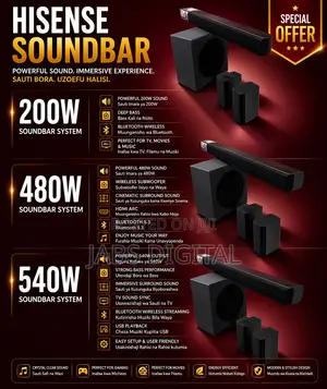 Hisense Sound Bar System