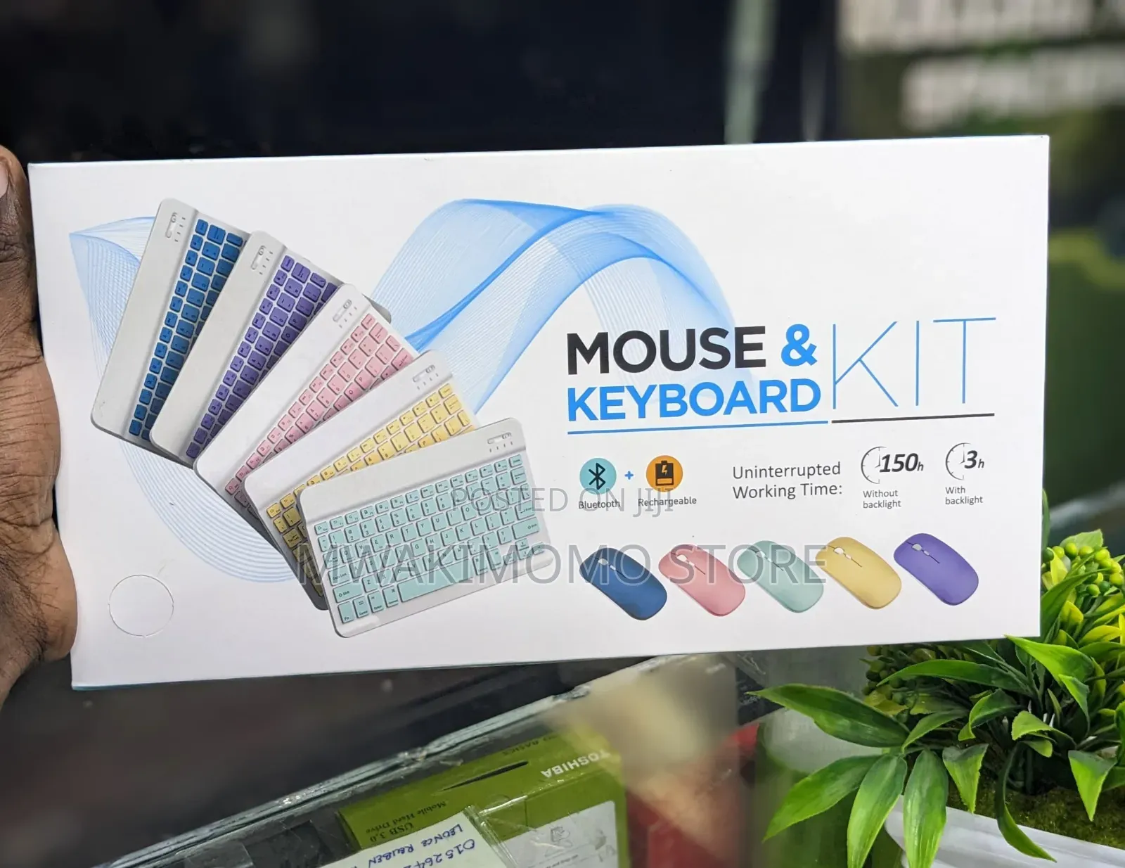 Wireless Mouse and Keyboard Kit